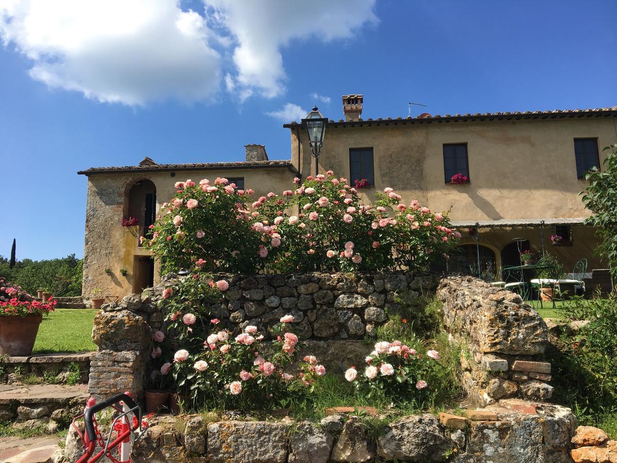 La Canonica Di San Michele Monteriggioni Exteriör bild